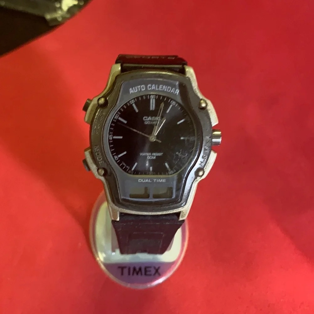 Vintage Casio 50M‎ Auto Calender Digital Quartz Japan